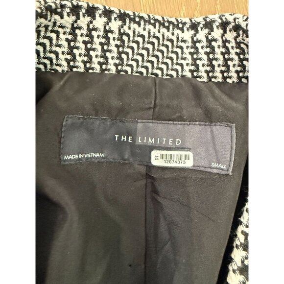 Women's Limited Houndstooth Blazer, size small - Picture 3 of 12